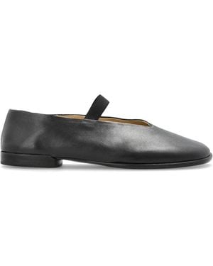 Lemaire Glove Leather Ballets - White