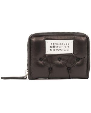 Maison Margiela Padded Leather Coin Purse - Black