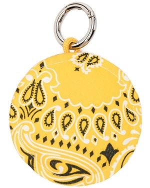 Call it By Your Name Happy Face Keyring - Metallic