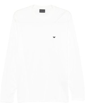Emporio Armani Cotton Blend T-Shirt - White