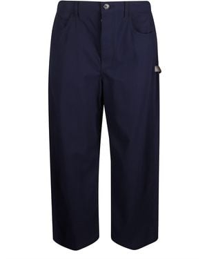 Loewe Carpenter Cotton Trousers - Blue