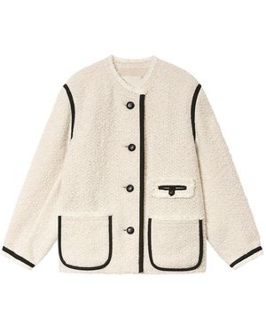 Isabel Marant Maylin Wool Blend Jacket - Natural