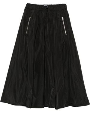 Susanne Bommer Taffetas Long Skirt - Black