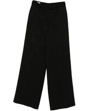 Dries Van Noten Wide-Leg Trousers - Black