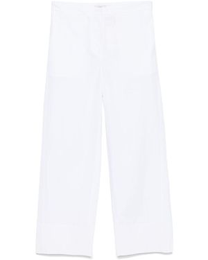 TOTEME Pantaloni Con Dettaglio Cuciture-Donna - Bianco