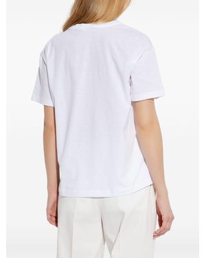Paul Smith Flower Stem Cotton T-Shirt - White