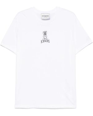 Iceberg Cotton T-Shirt - White