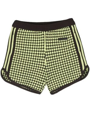 Adidas by Wales Bonner Shorts With Logo - Green