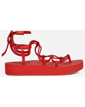 Teva Midform Infinity Sandals - Red