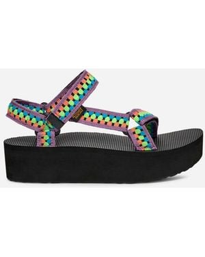 Teva Flatform Universal Sandals - Black