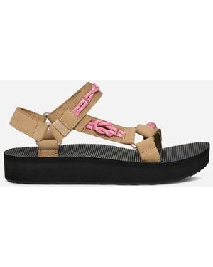 Teva Midform Universal Knotted Sandals - Black