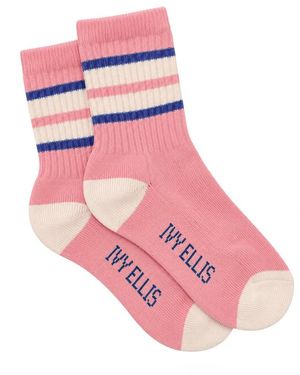 Ivy Ellis Pucks Socks - Grey
