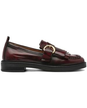Pavement Matilda Polido Leather Loafers - Brown