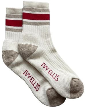 Ivy Ellis Vintage Cotton Sport Sock - Grey