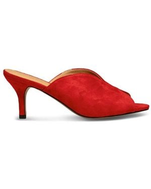 Shoe The Bear Valentine Suede Sandal - Red