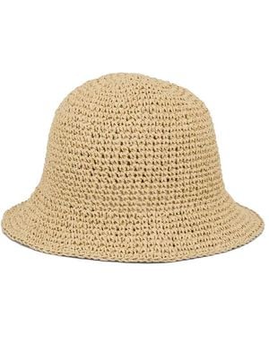 Becksöndergaard Solid Saverina Straw Hat - Natural