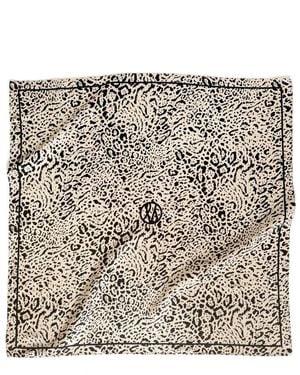 lescarf Leo Silk Scarf 80 - Metallic