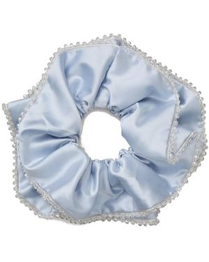 Becksöndergaard Luster Bead Scrunchie - Blue