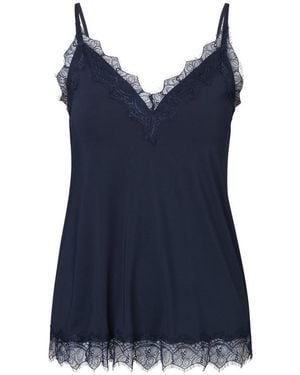 Rosemunde Billie Lace Cami - Blue