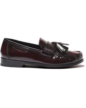 Grenson Mari Rub Off Loafer - Black