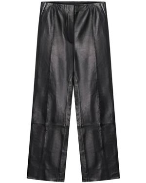 Day Birger et Mikkelsen Shiv Leather Trousers - Grey