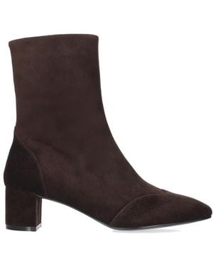 Bibi Lou Soren Suede Booties 50 - Brown