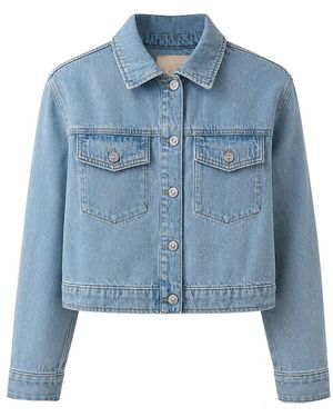 PAIGE Michelle Denim Jacket - Blue