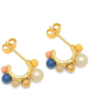 Lulu Space Hoops - Metallic