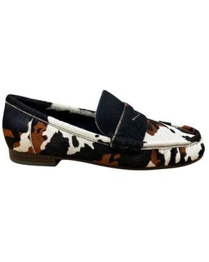 Bibi Lou Lyra Loafer Pony Fur - Black