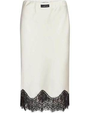 Haute L'Amitié Naomi Lingerie Pencil Skirt - White