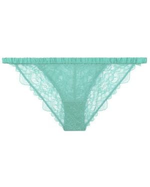 Love Stories Wild Rose Single Tanga Brief - Green