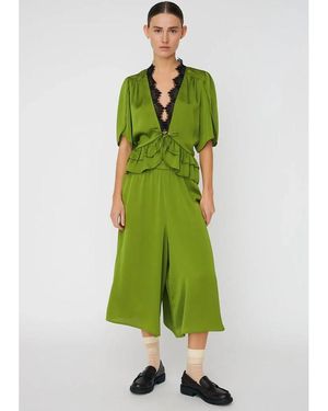 Stella Nova Delicate Tieband Blouse - Green