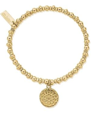 ChloBo Didi Sparkle Moonflower Bracelet - Metallic