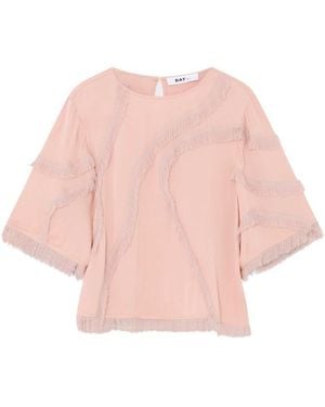 Day Birger et Mikkelsen Tatiana Fringe Top - Pink