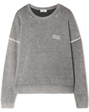 American Vintage Damsville Sweatshirt - Grey