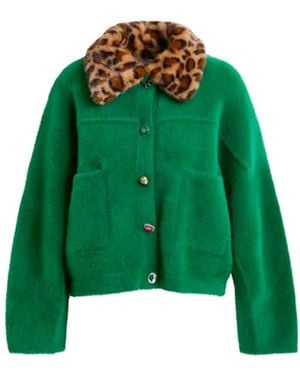 Essentiel Antwerp Intention Cardigan - Green