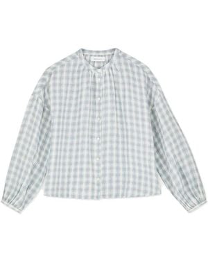 SKALL Cilla Linen Shirt - Grey