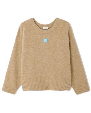 American Vintage East Boat Neck Jumper - Natural
