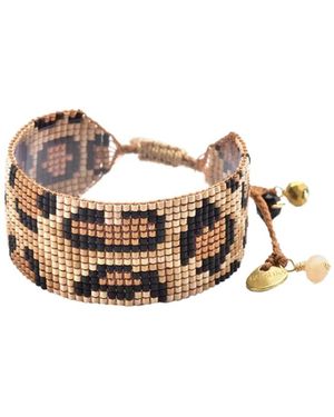 Mishky Panthera Beaded Bracelet - Pink