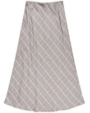 Munthe Bardot Slip Skirt - Grey