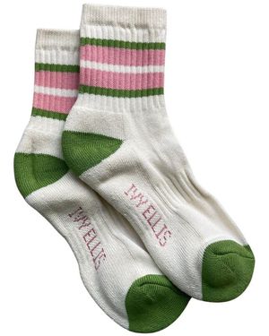 Ivy Ellis Puck Socks - Green