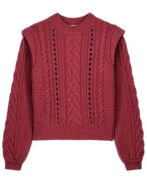 Louise Misha Anika Wool Jumper - Red