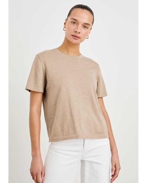 Rails Cotton Cashmere T-Shirt - White