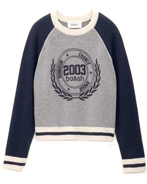 Ba&sh Collette Cashmere Jumper - Blue