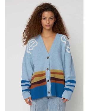 Stella Nova Elements Wool Cardigan - Blue