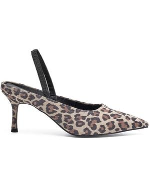 Shoe The Bear Sophie Suede Leo Heels - Multicolour