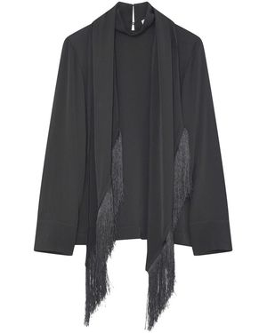Day Birger et Mikkelsen Rios Fringe Tie Top - Grey