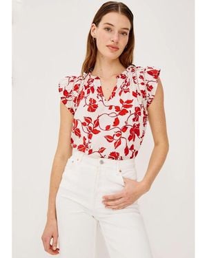 Rails Allea Cotton Top - Red