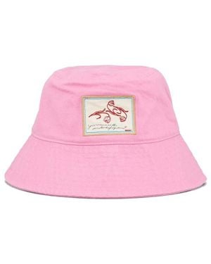 Becksöndergaard Denima Patch Bucket Hat - Pink