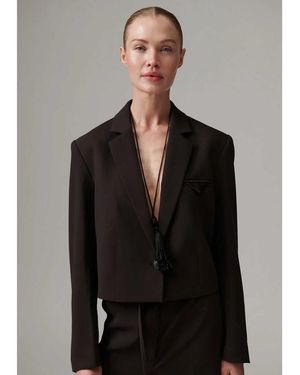 Day Birger et Mikkelsen Edie Cropped Blazer - Grey